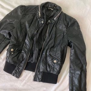 H&M Black biker jacket